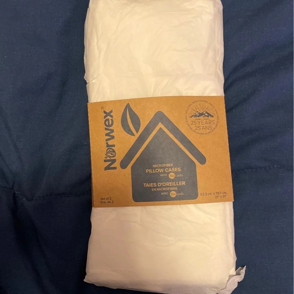 Norwex standard pillowcases
